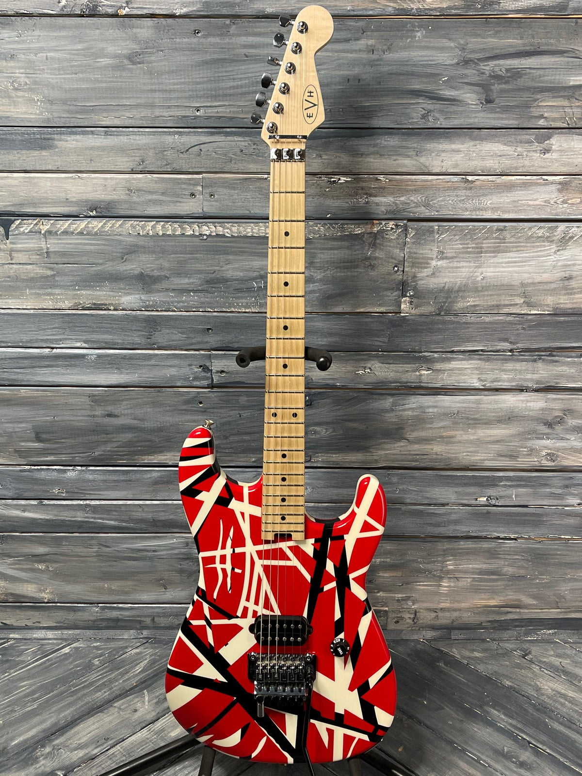 Used EVH full view of guitar