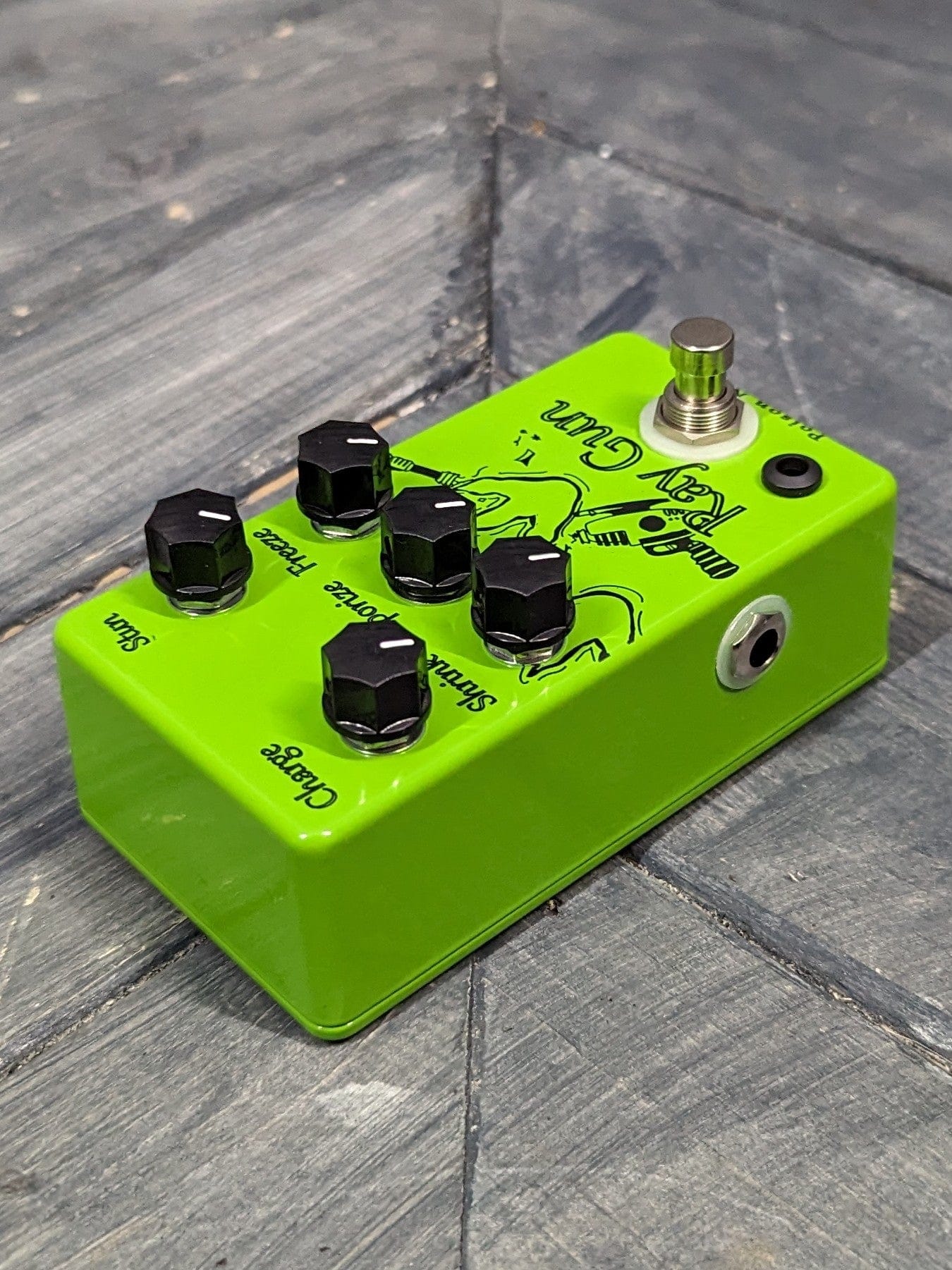 phaser guitar effects pedal Poison Noises Ray Gun Phaser Effect Pedal