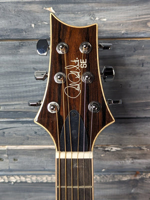 PRS SE Angelus A60E front of the headstock