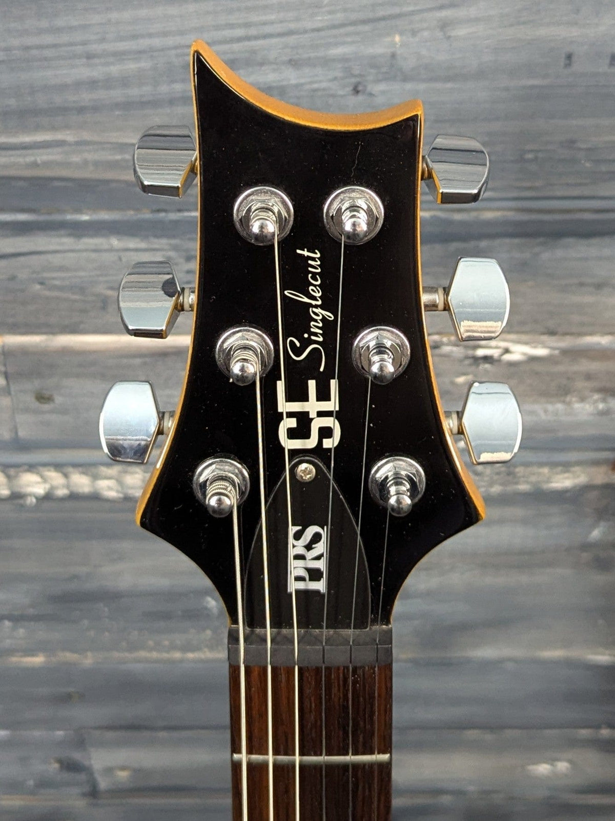 Used PRS SE Singlecut Korina front of the headstock