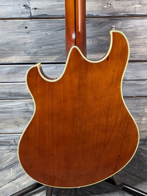 Used R.M. Olsen Guitars Ollandoc close up of the back of the body