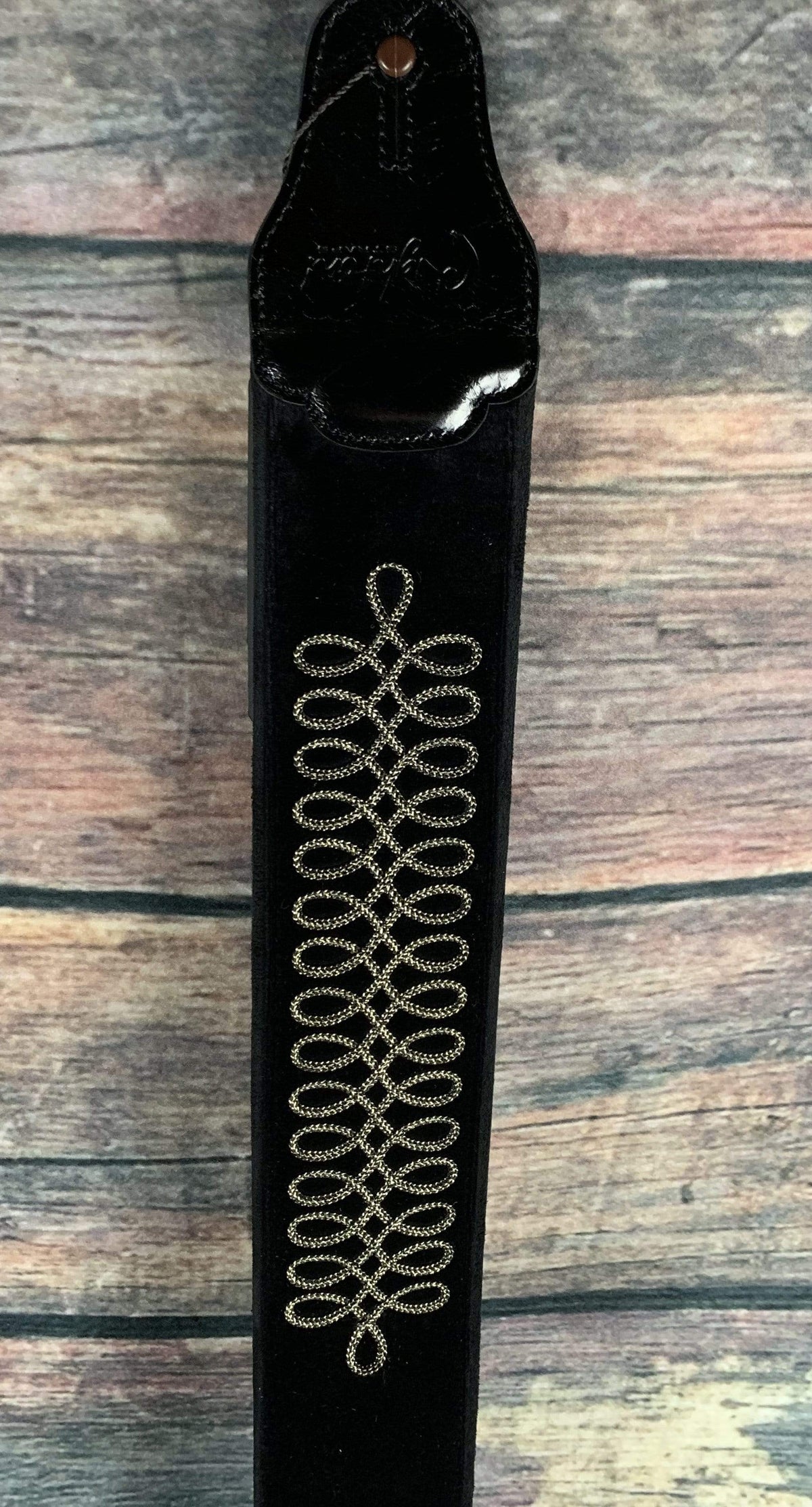 RightOn! Jazz Collection Guitar Strap close up