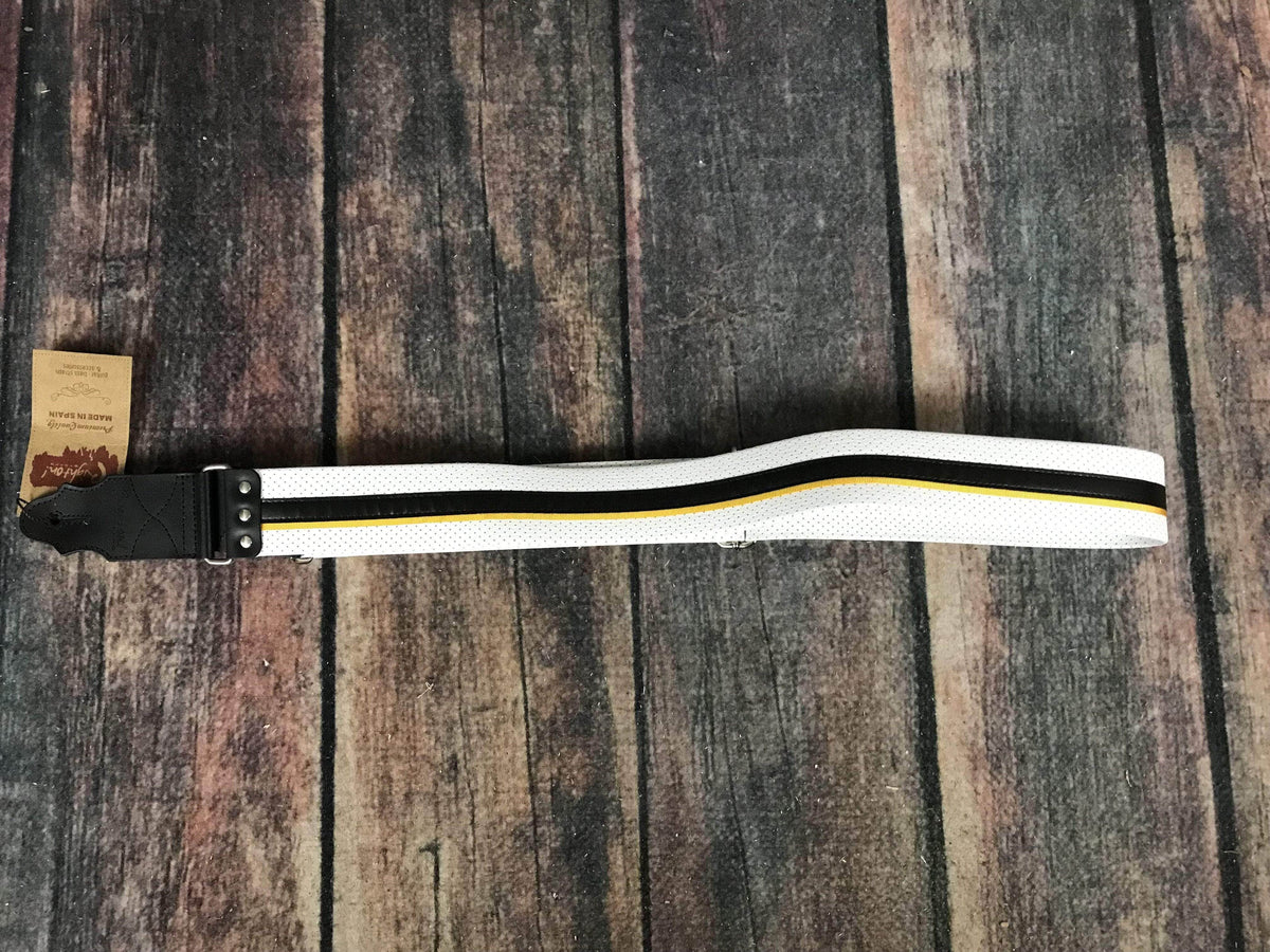 RightOn! Guitar Strap- Hot Rod Yellow