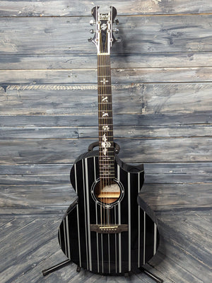 Schecter Acoustic Electric Guitar Used Schecter Synyster Gates Signature AC GA SC Acoustic Electric Guitar