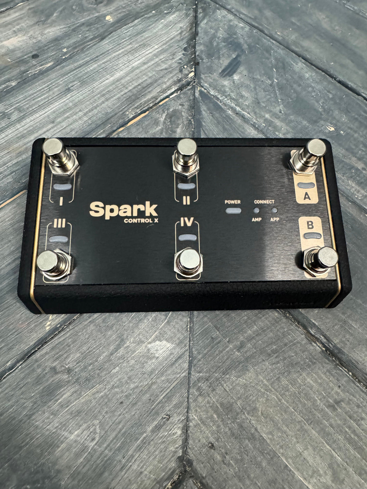 This is photo of the top of the pedal.