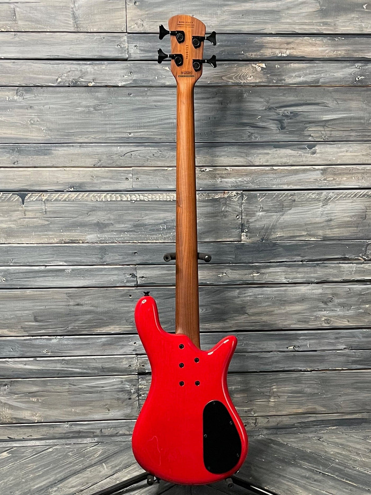 Spector Electric Bass Spector Left handed Euro Bolt 4 EUROBOLT4INRLH 4 String Bass- Inferno Red