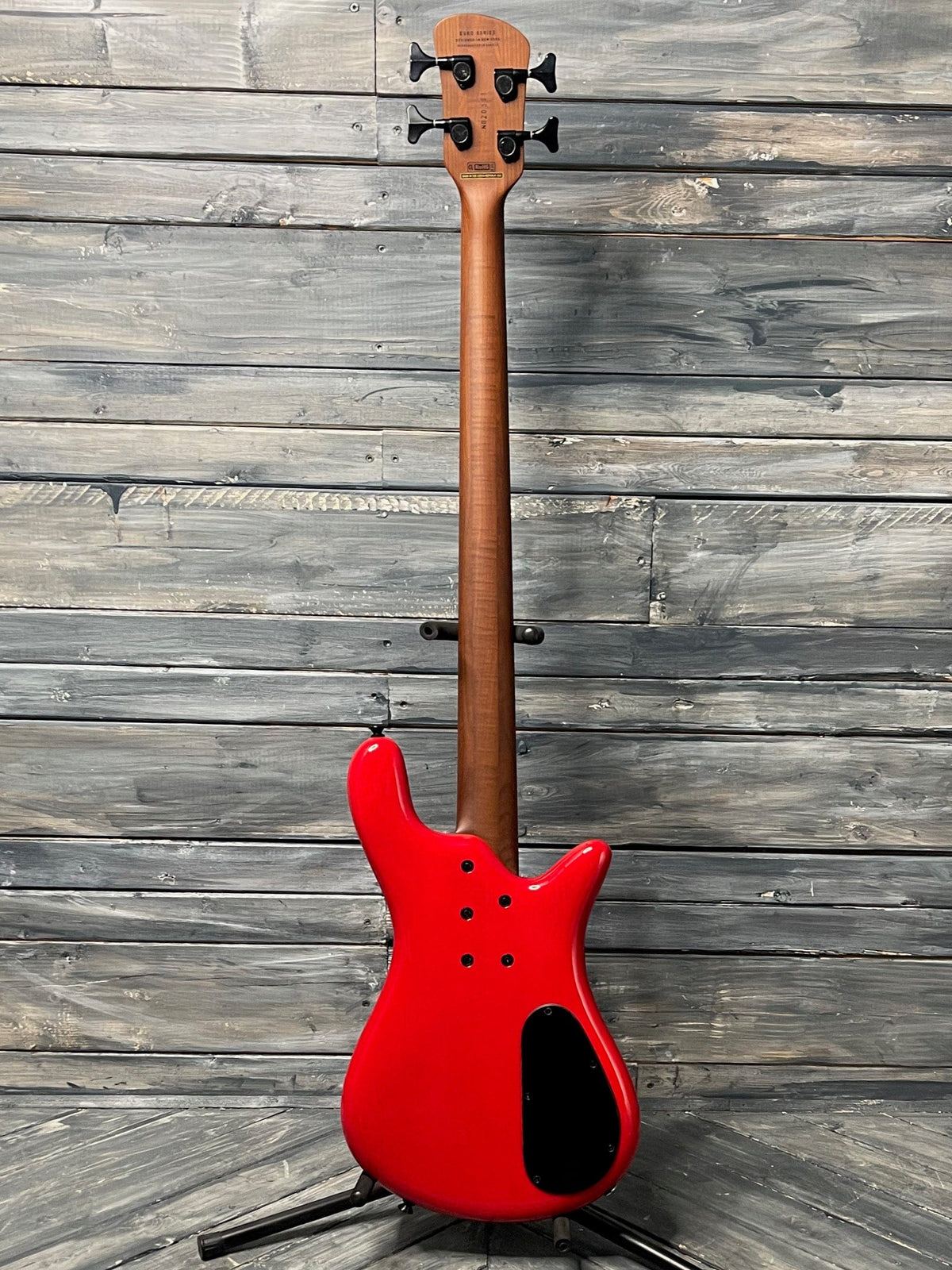 Spector Electric Bass Spector Left handed Euro Bolt 4 EUROBOLT4INRLH 4 String Electric Bass Guitar- Inferno Red