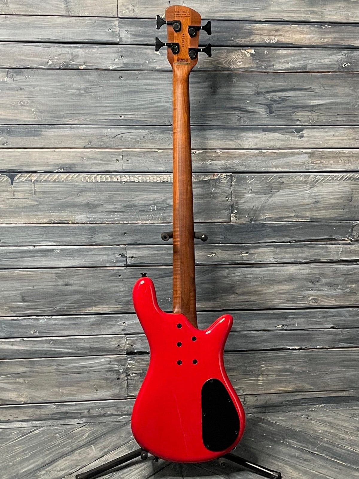 Spector Electric Bass Spector Left handed Euro Bolt 4 EUROBOLT4INRLH 4 String Electric Bass- Inferno Red