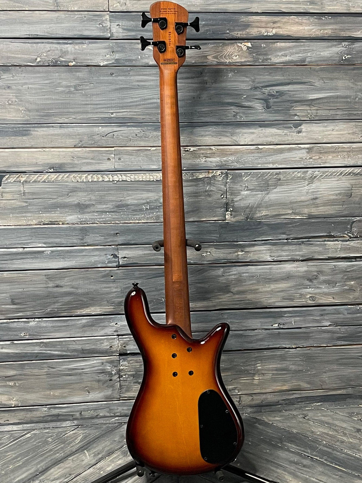 Spector Electric Bass Spector Left handed Euro Bolt 4 EUROBOLT4TSB 4 String Bass Guitar- Tobacco Sunburst