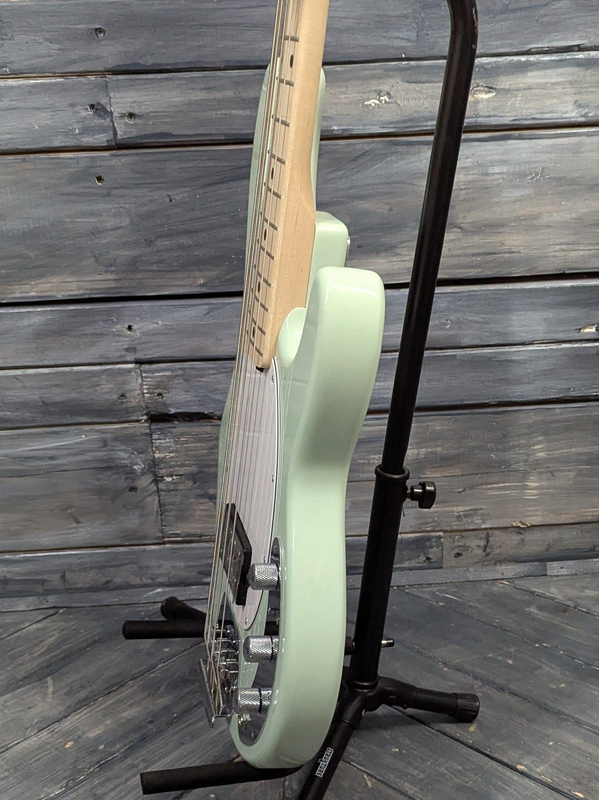 Sterling by Music Man StingRay Ray4 treble side view of the body