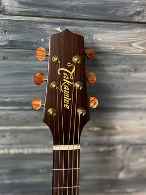 Takamine Left Handed GB7C front of the headstock