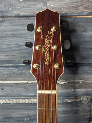 Takamine Left Handed GY93ELH front of the headstock