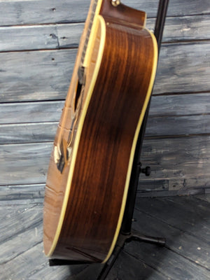 Takamine Acoustic Guitar Used Takamine 1990 F-400 12 String Acoustic Electric Guitar with Case
