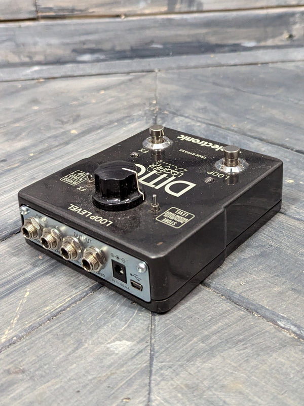 Used TC Electronic Ditto Looper X2 Effect Pedal - Adirondack Guitar