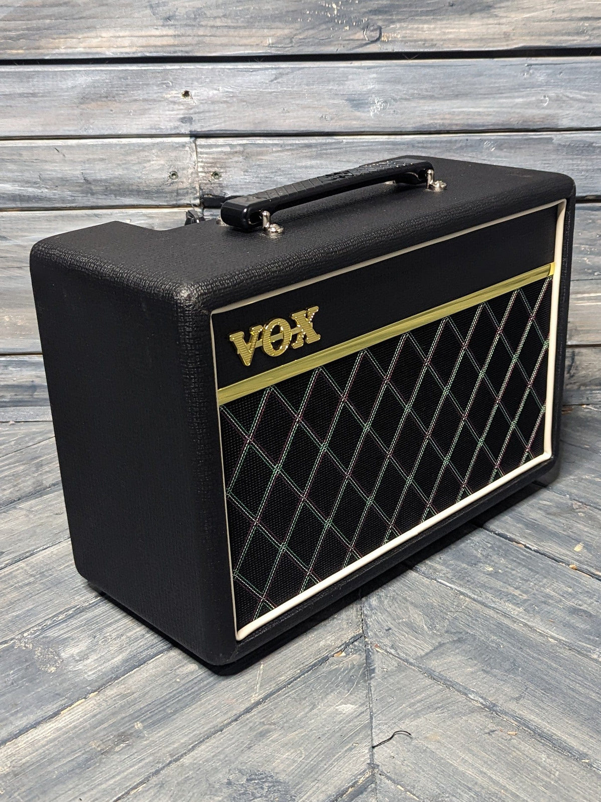VOX PB10 left side of the amp