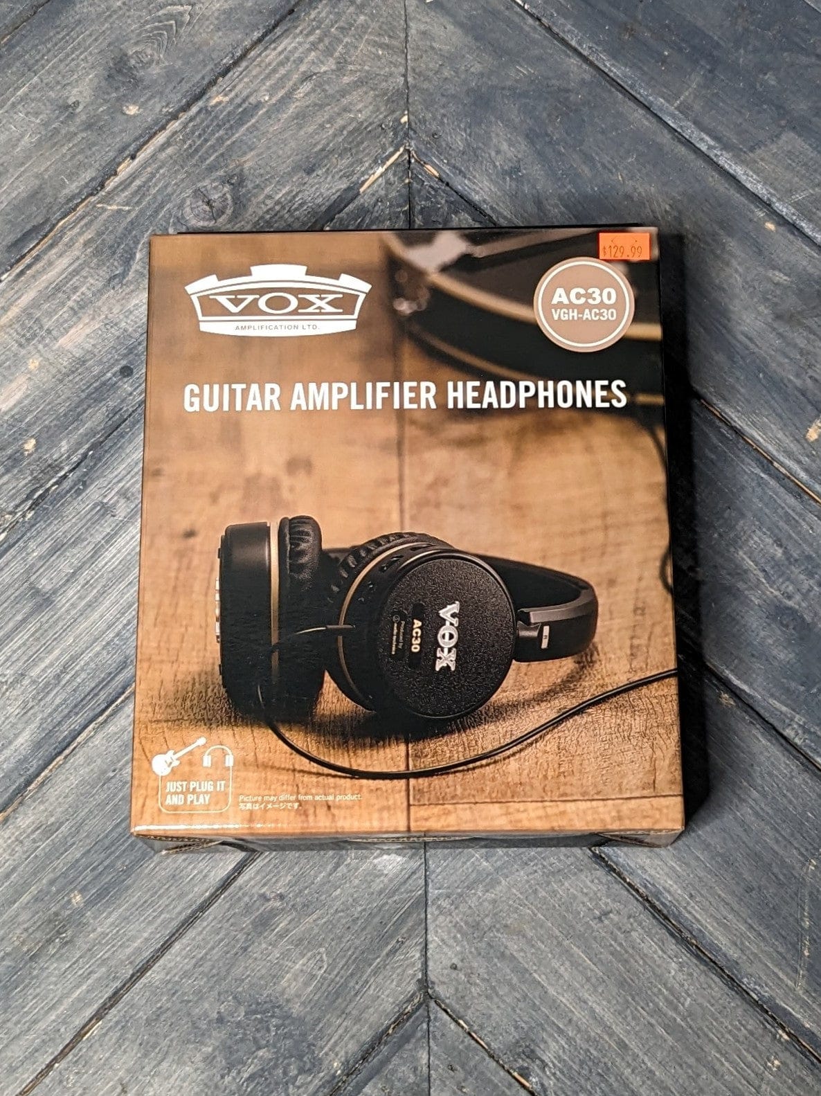 Vox VGH AC30 Headphone Amplifier front of the packaging