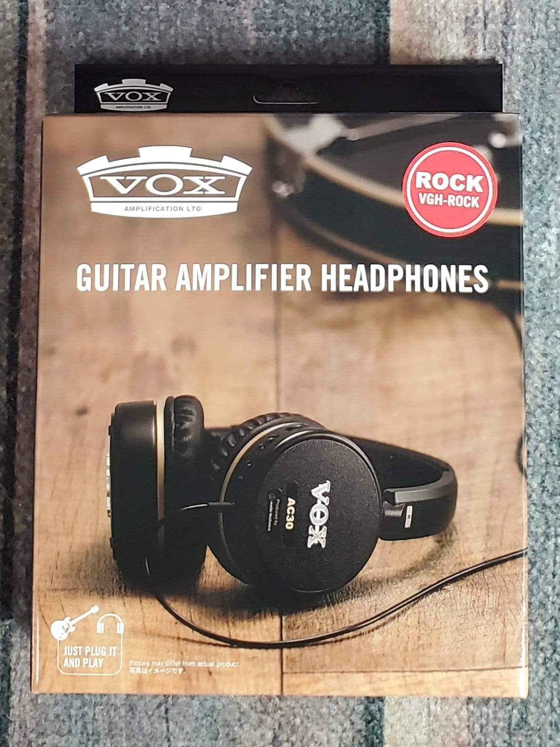 Vox VGH-Rock Guitar Amp front of the packaging