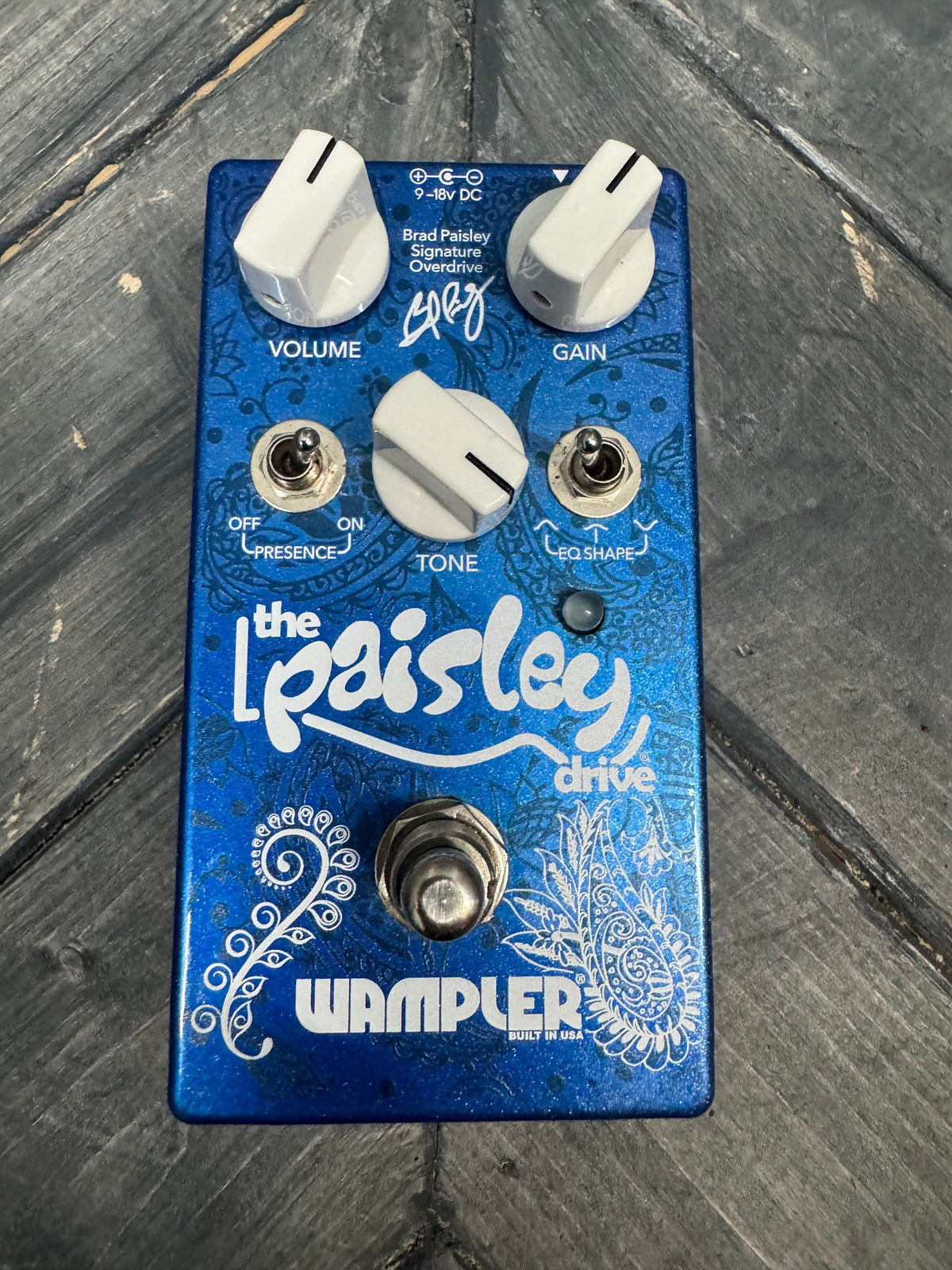 This is photo of the front of the pedal.