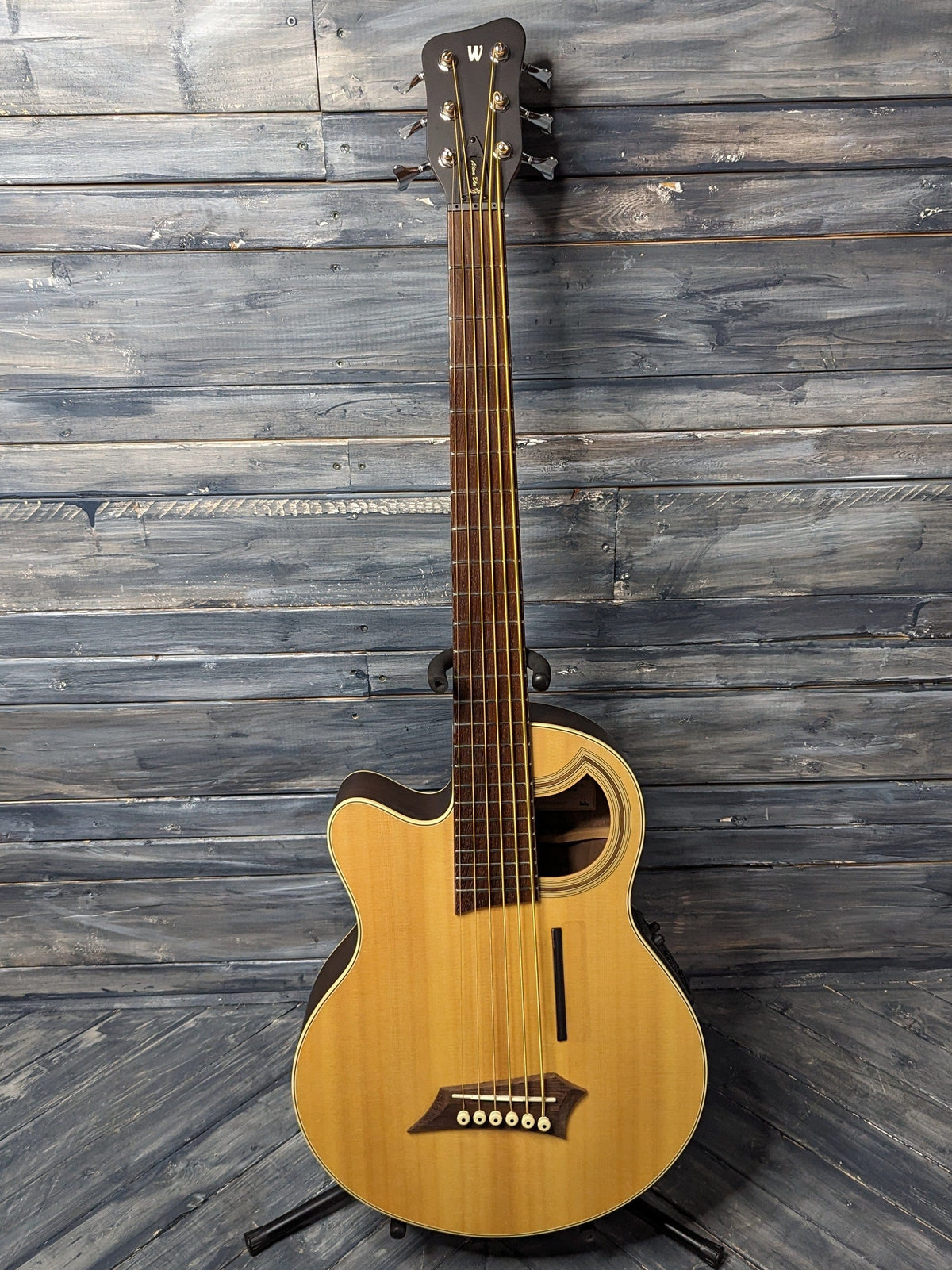 Warwick RockBass Left Handed full view of the bass