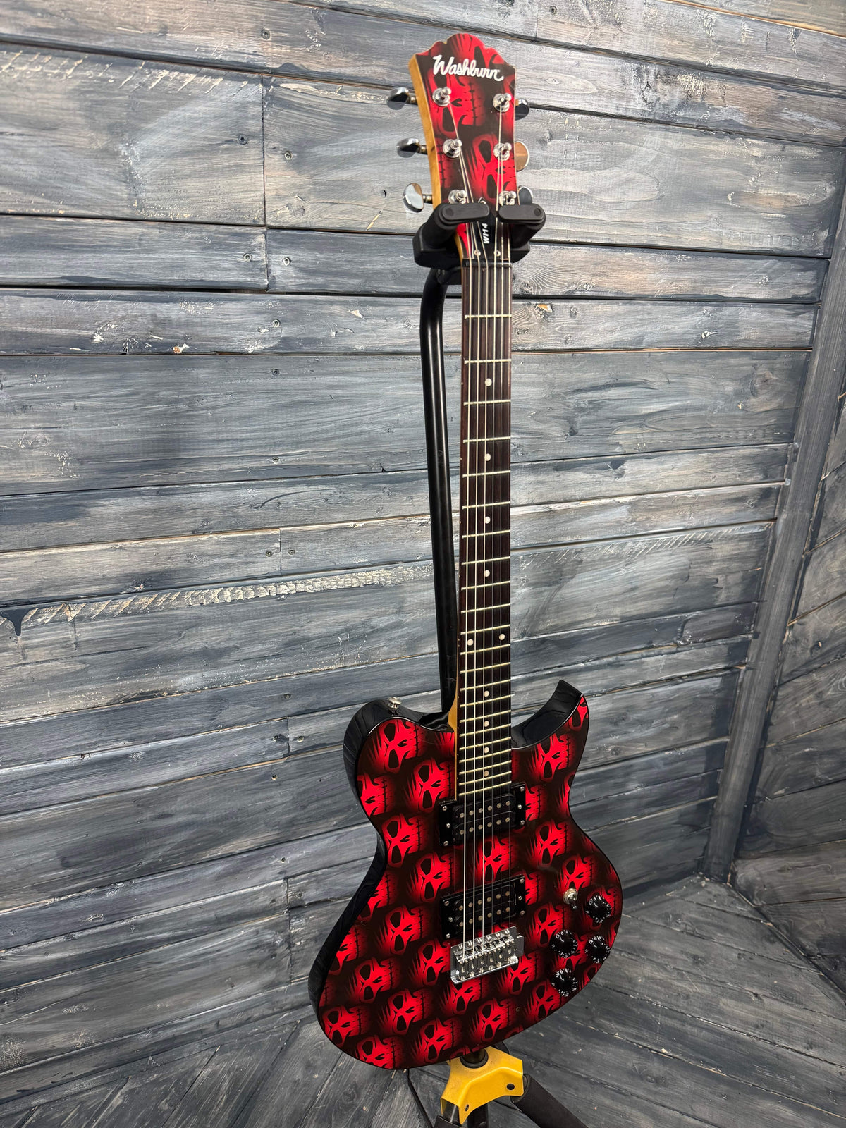 This is a photo of the front of the guitar.