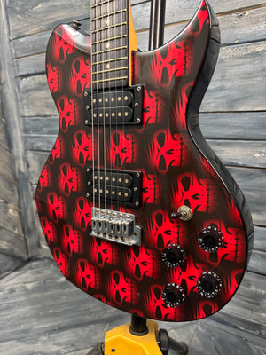 This is a photo of the front of the guitar.