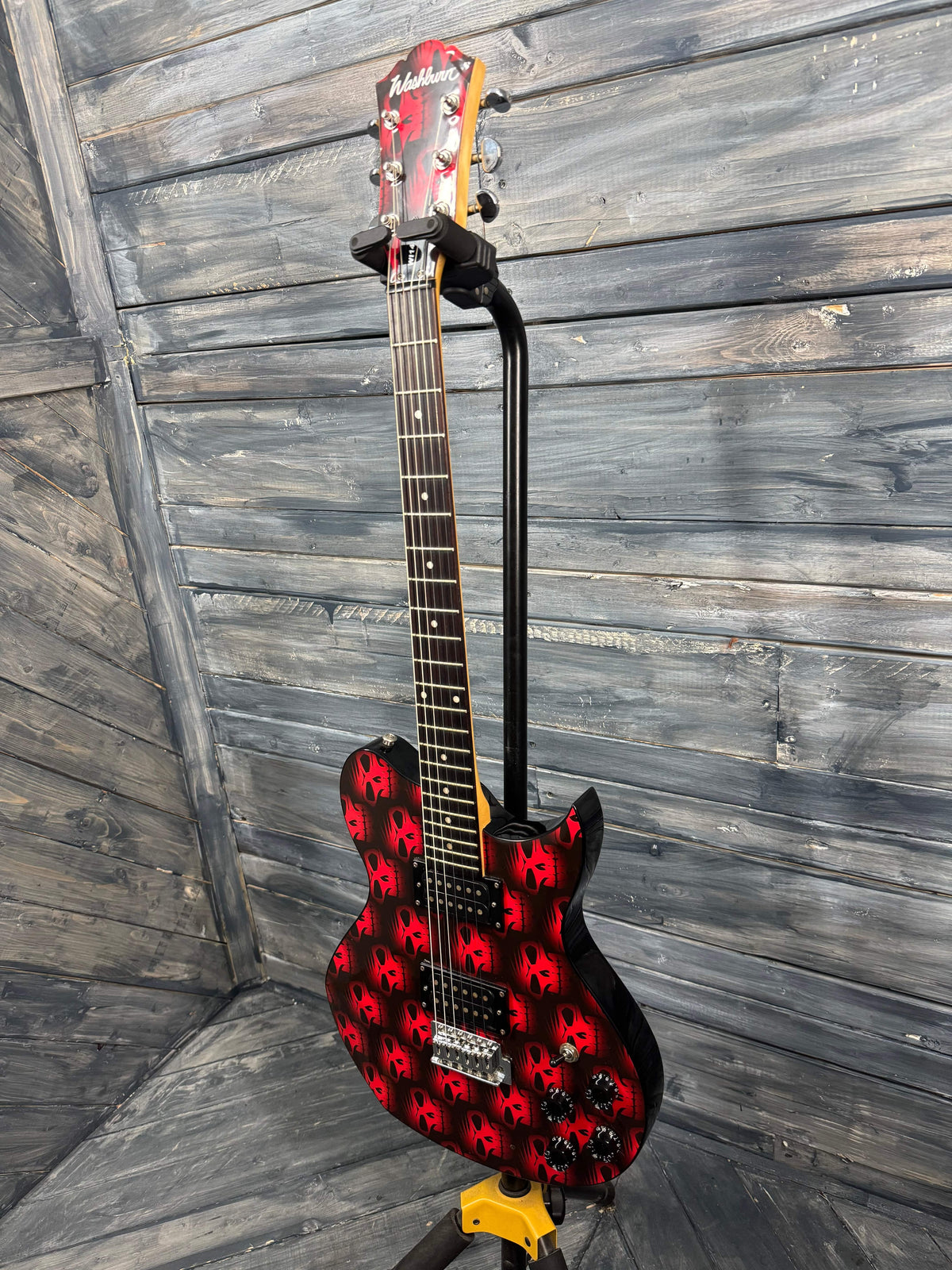 This is a photo of the front of the guitar.