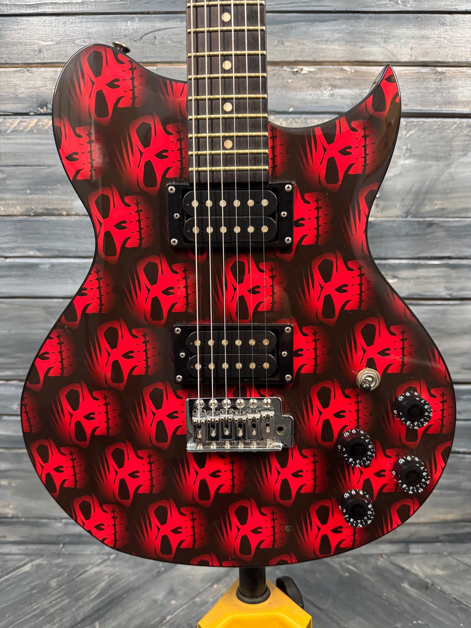 This is a photo of the front of the guitar.