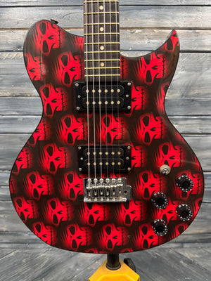 This is a photo of the front of the guitar.