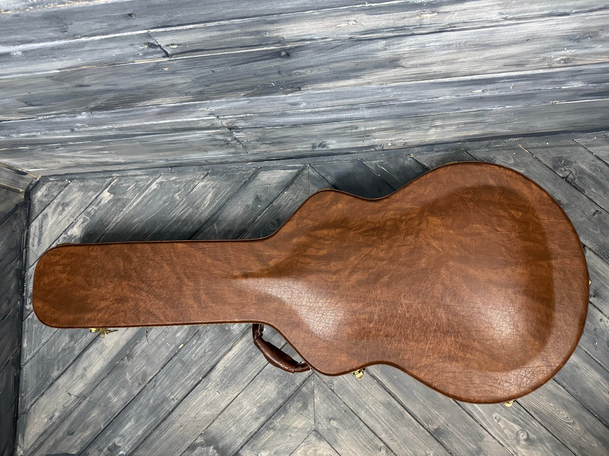 This is a photo of the case of the guitar.