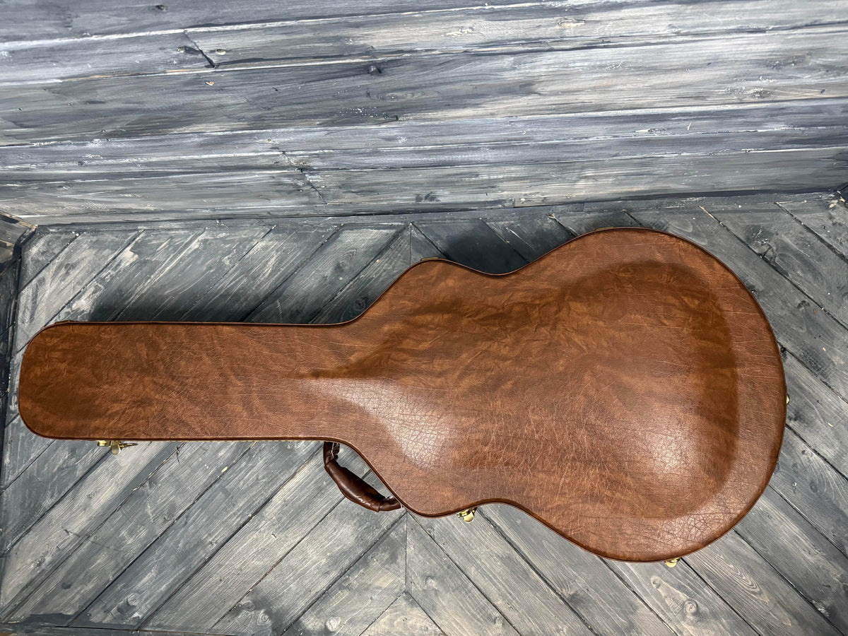 This is a photo of the case of the guitar.