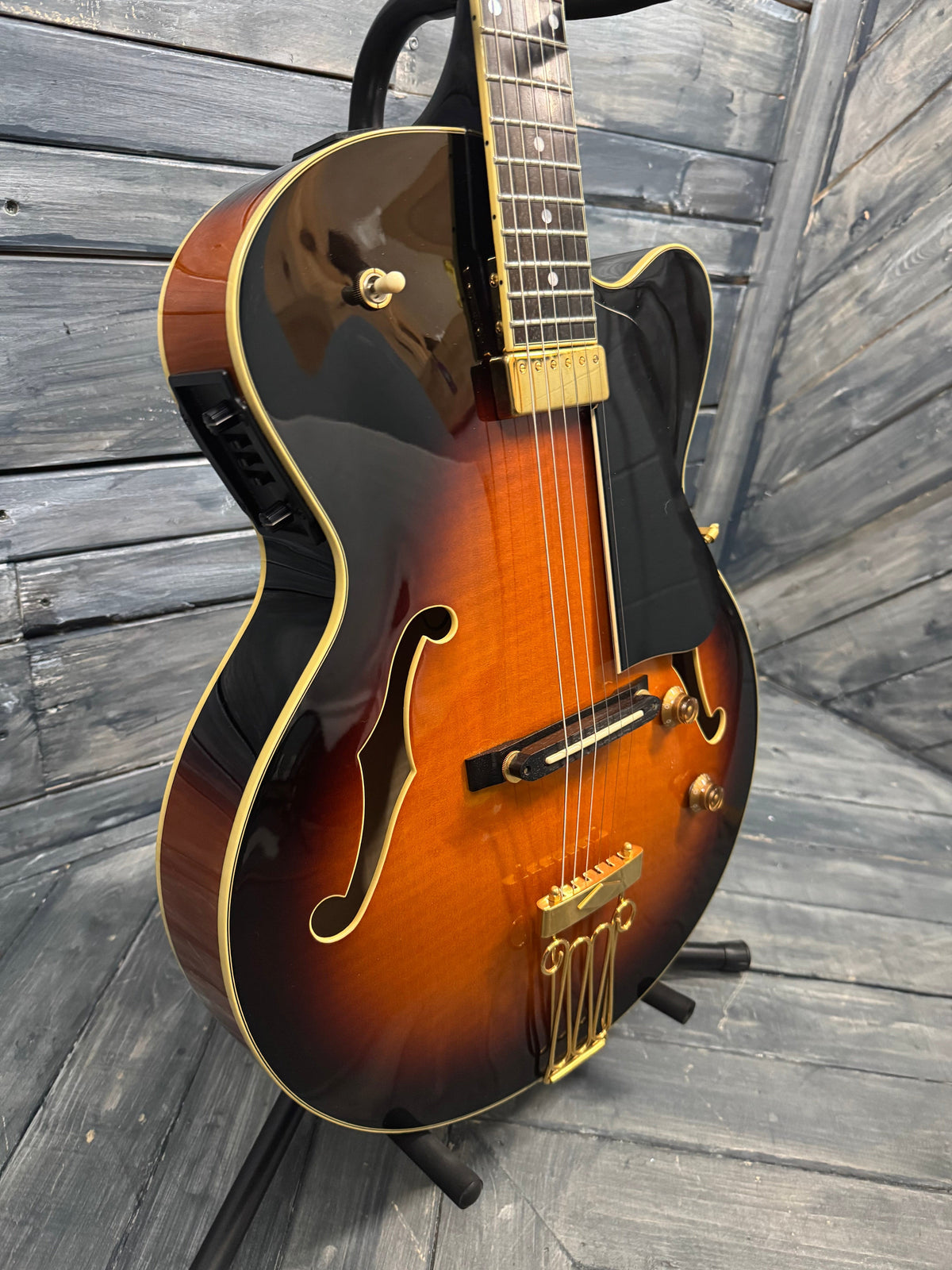 This is a photo of the front of the guitar.