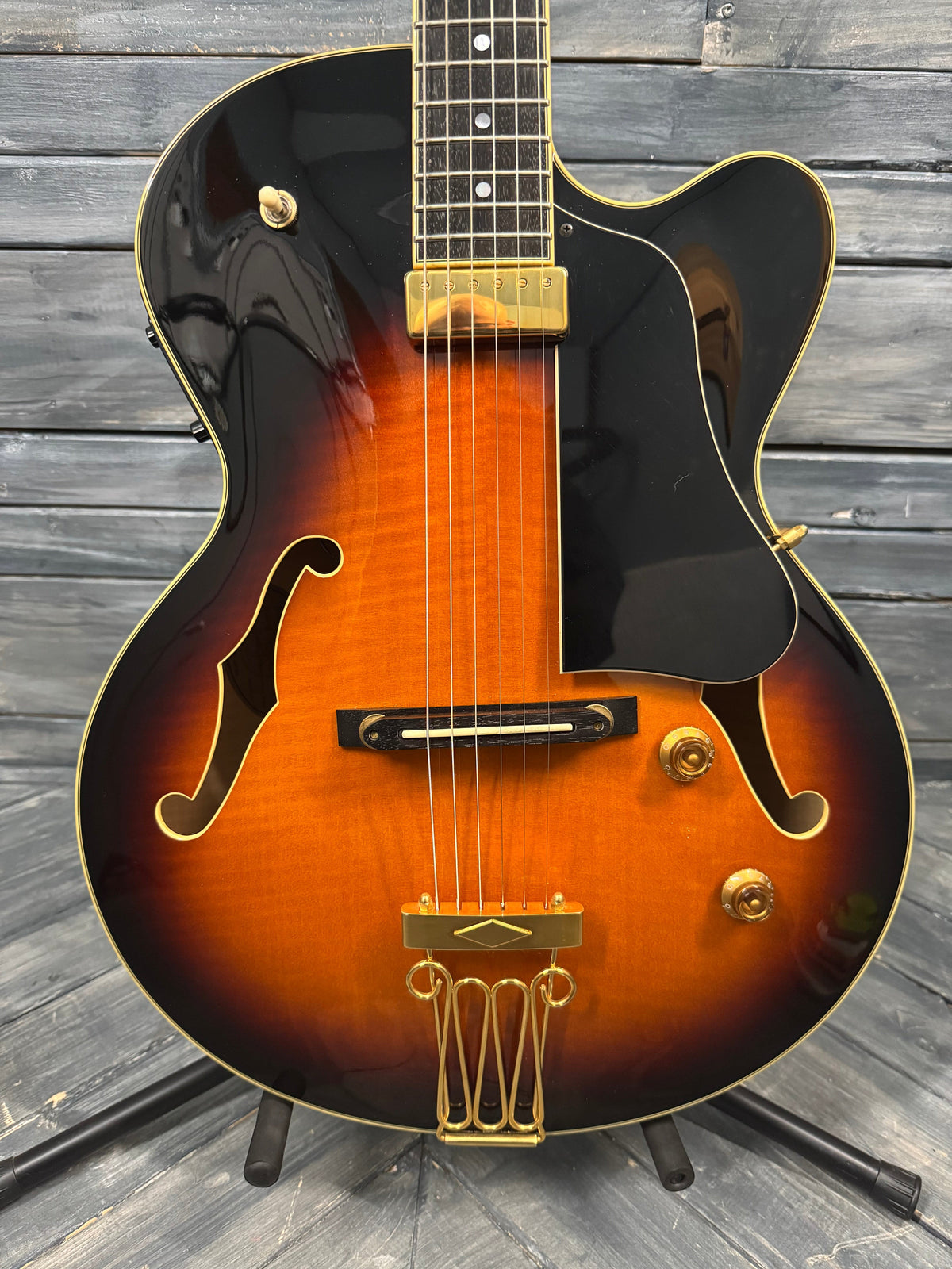 This is a photo of the front of the guitar.