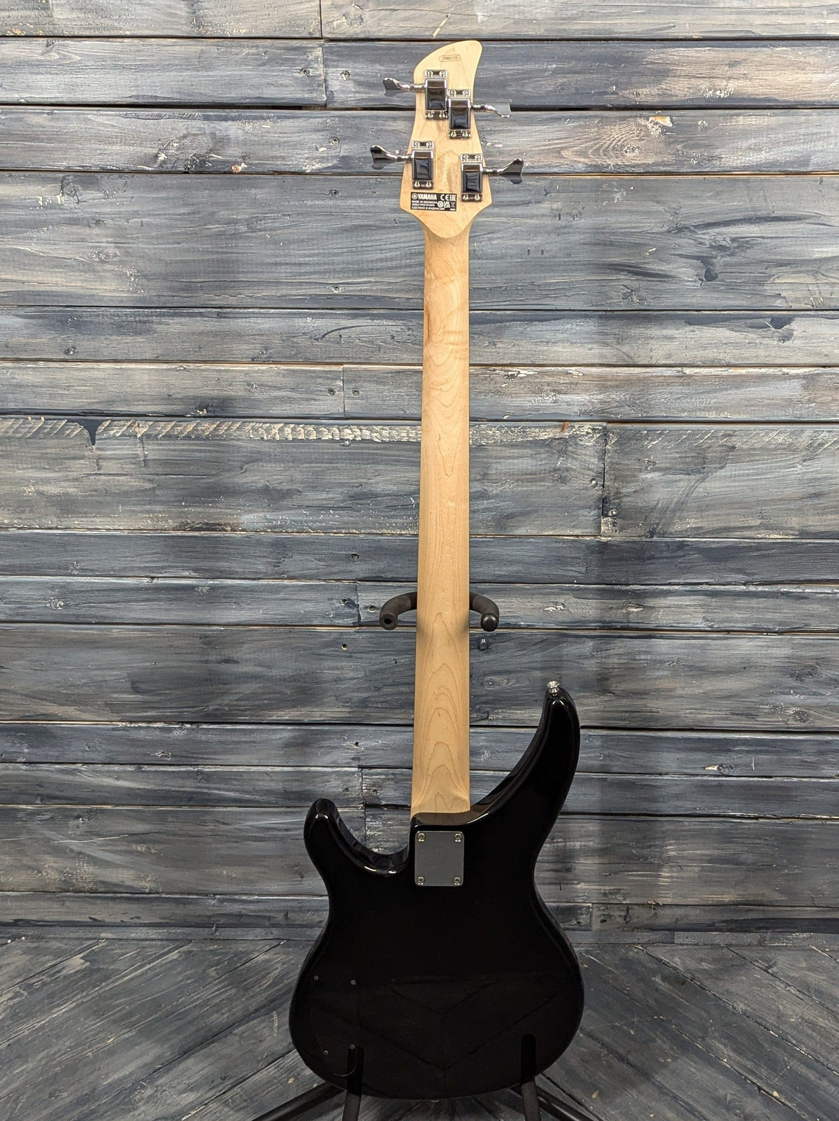 Used Yamaha TRBX174 full view of the back of the guitar