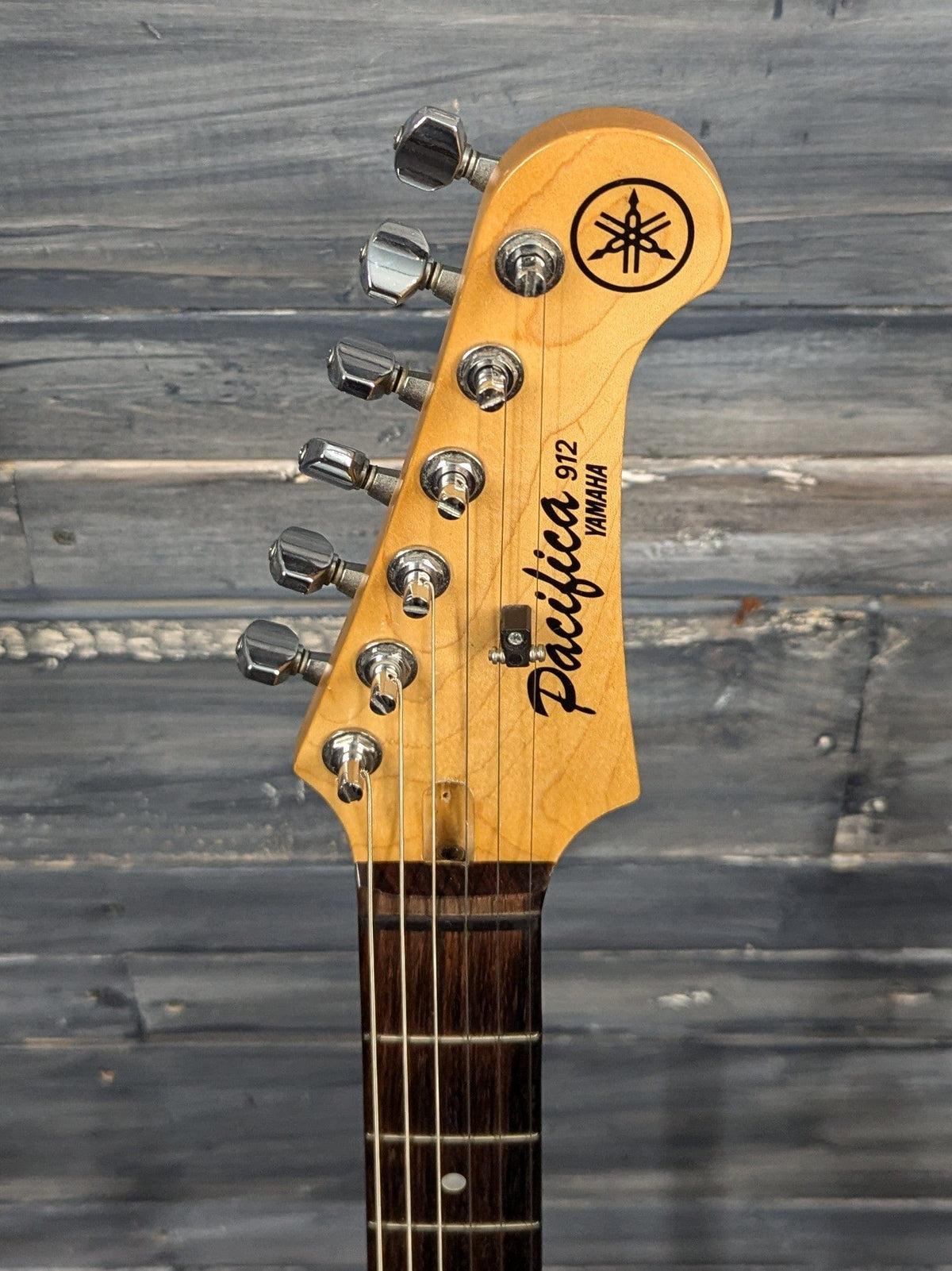 Used Yamaha Pacifica 912 front of the headstock