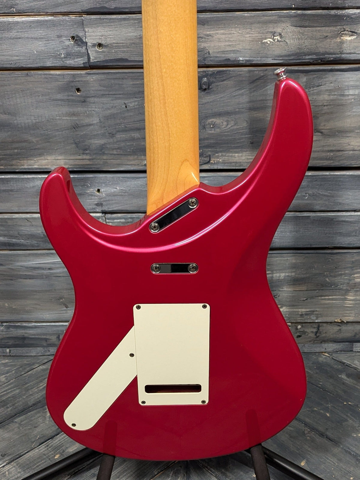 Used Yamaha Pacifica 912 close up of the back of the body