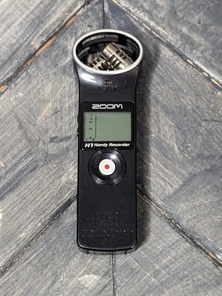 Used Zoom H1 Handy Recorder view of face