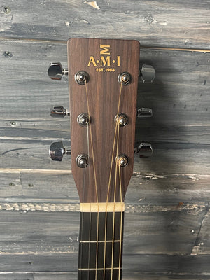 AMI-Guitars Acoustic Guitar AMI-Guitars Left Handed OMM-STL ST Series Acoustic Guitar