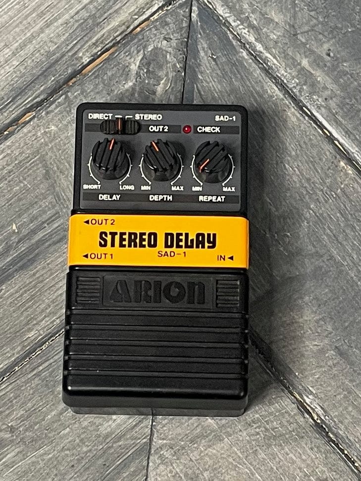 stereo delay pedal Used Arion SAD-1 Stereo Delay Effect Pedal