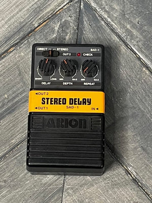 Arion pedal Used Arion SAD-1 Stereo Delay Effect Pedal