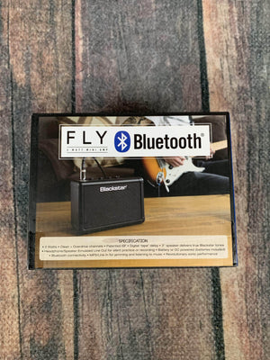 Blackstar Amp Blackstar FLY 3 BLUE - 3-watt 1x3" Guitar Combo Amp with Bluetooth