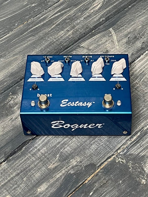 Bogner pedal Used Bogner Ecstasy Overdrive Pedal - Blue