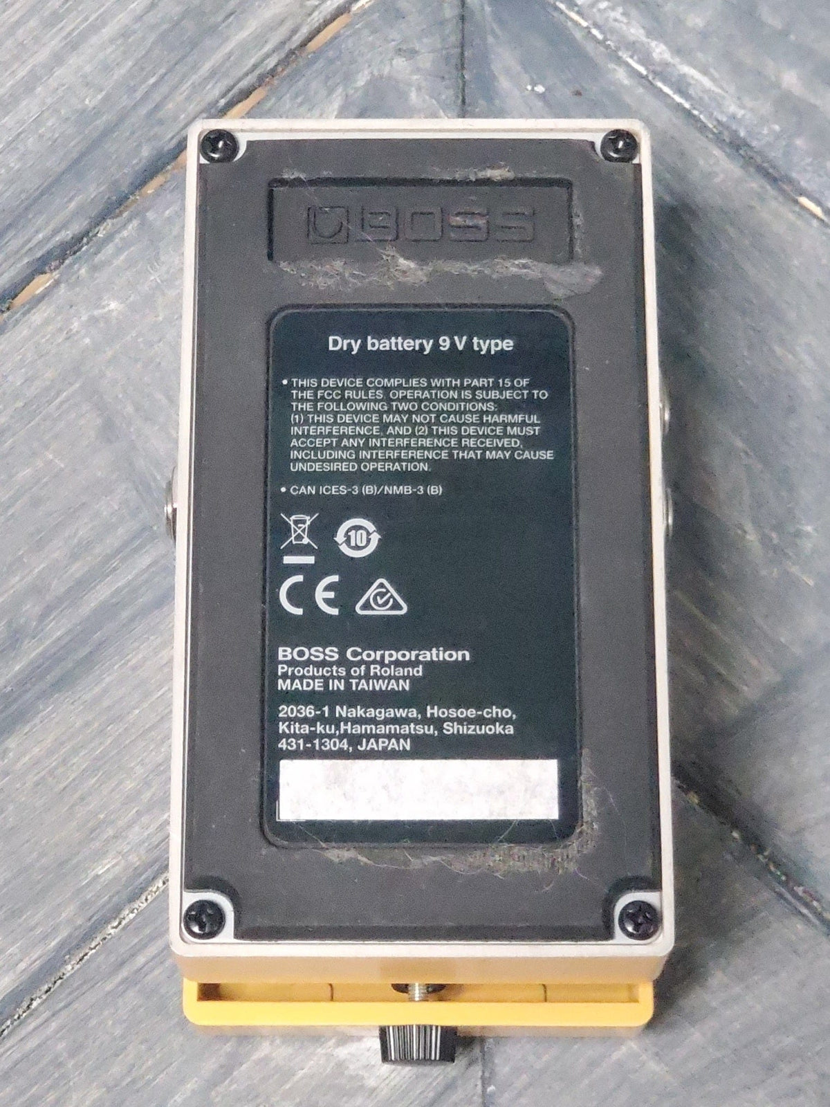 Boss pedal Used Boss AC-3 Acoustic Simulator Effect Pedal