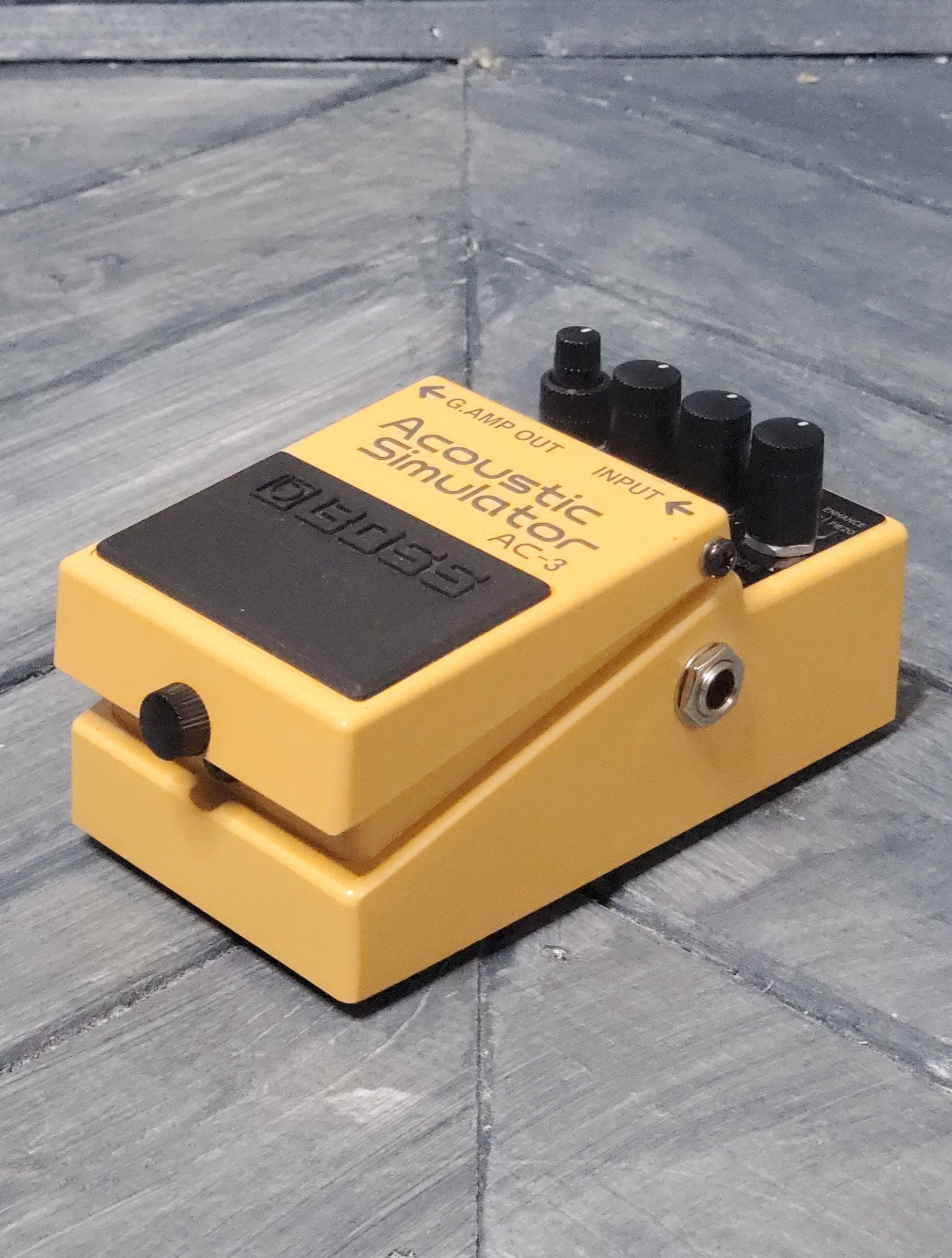 boss amp simulator pedal Used Boss AC-3 Acoustic Simulator Effect Pedal