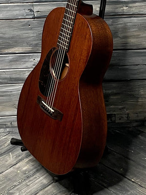 Martin Left Handed 000-15SML body view of bass side