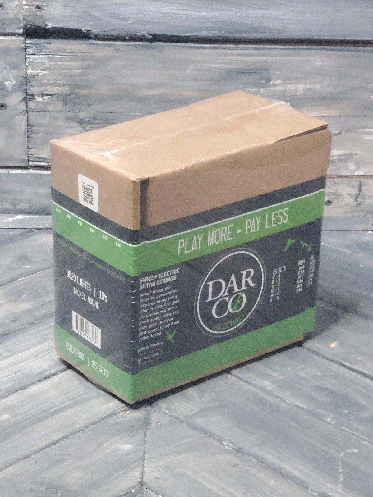 Darco D920 Light Electric Guitar Strings Set alternate view of box