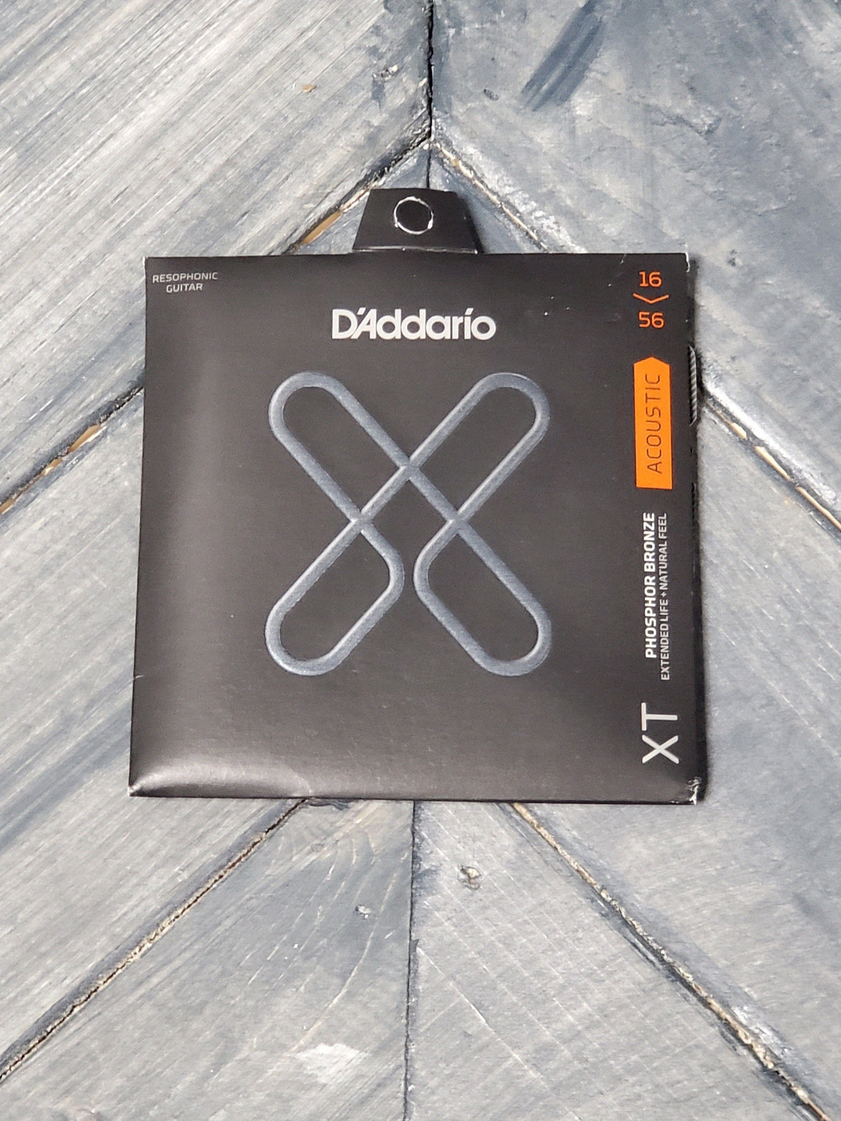 D'Addario Acoustic Guitar Strings D'Addario XT Phosphor Bronze Resophonic Acoustic Guitar Strings .016-.056 Medium