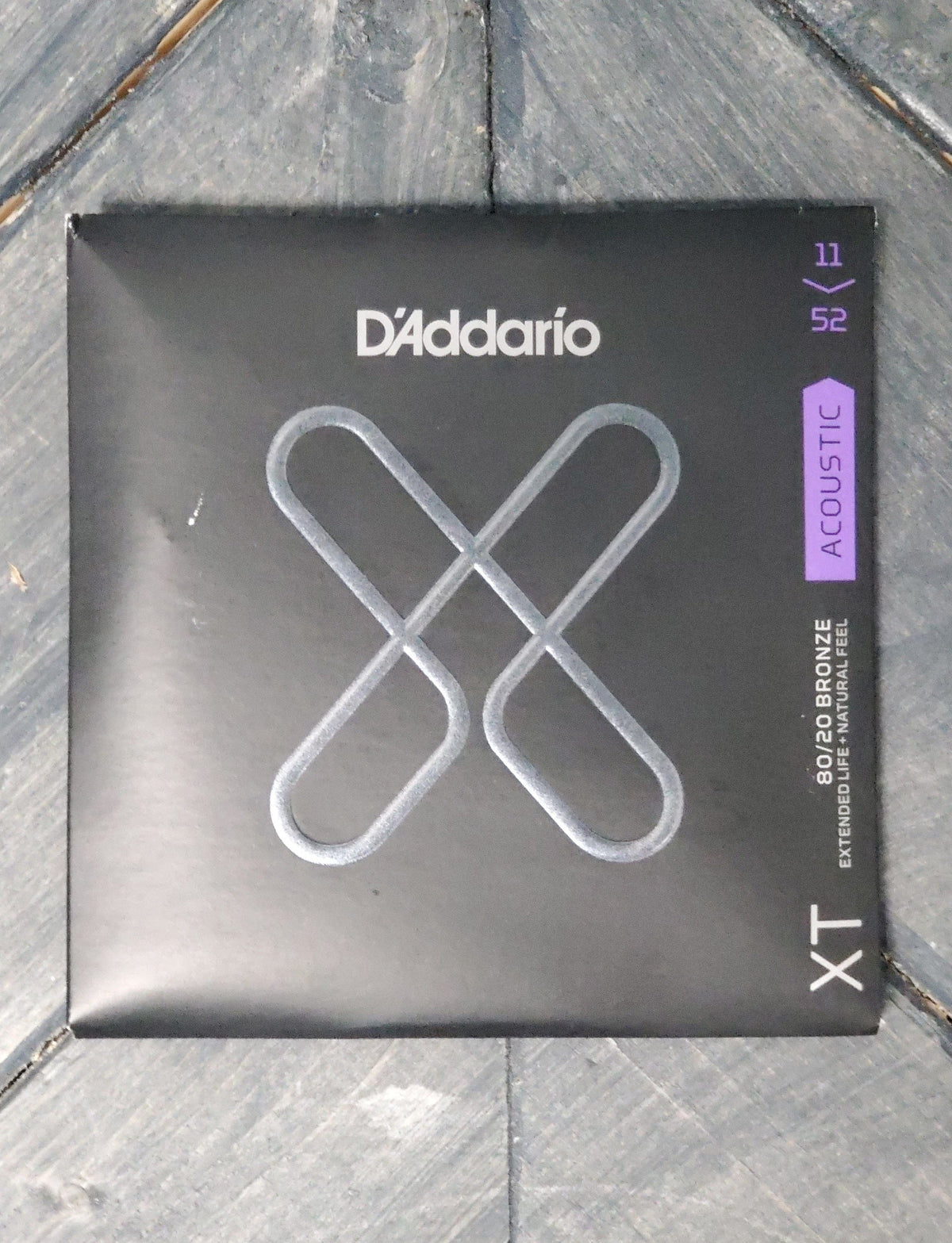 D'Addario Acoustic Guitar Strings D'Addario XTABR 11-52 80/20 Bronze Acoustic Guitar String