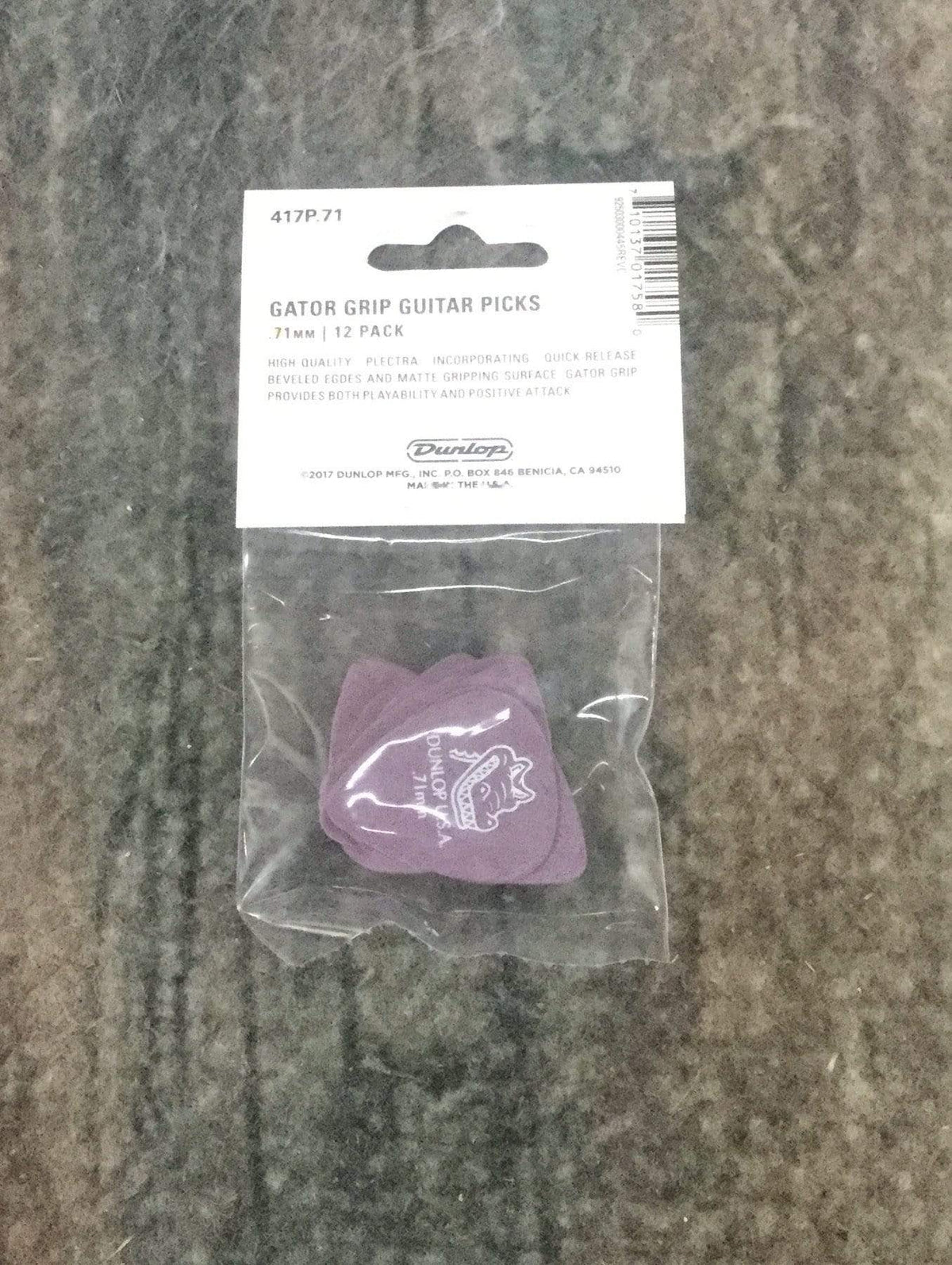 Dunlop Pick Dunlop Gator Grip .71mm 417P.71 Pick Pack