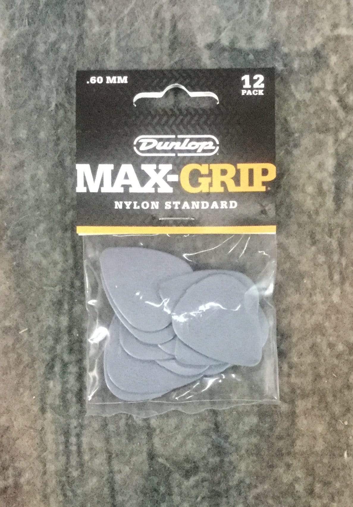 Dunlop Pick Dunlop MAX-GRIP Nylon Standard .60mm 449P.60 Pick Pack