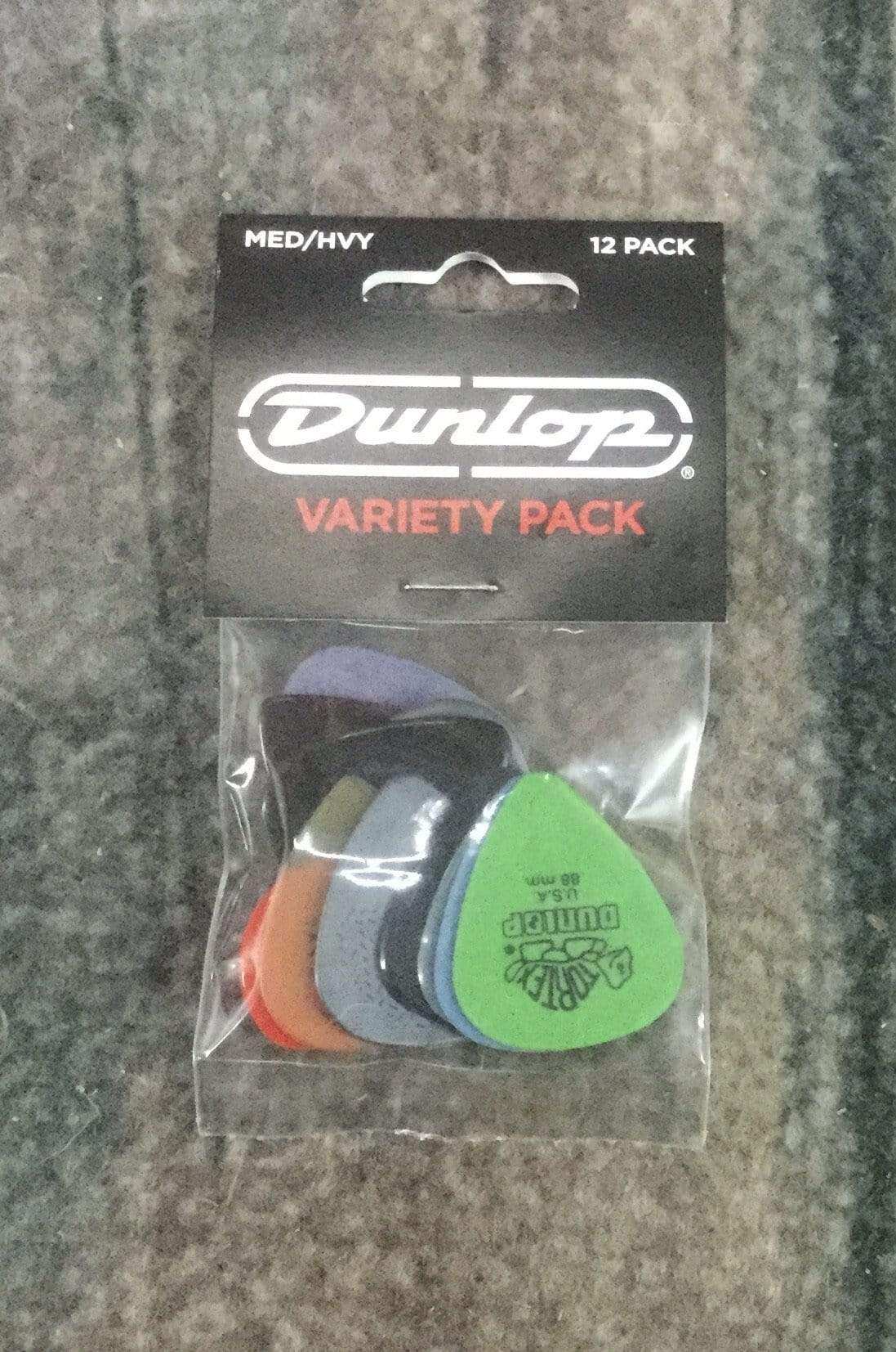 Dunlop Pick Dunlop Variety Pack MED/HVY PVP102 Pick Pack
